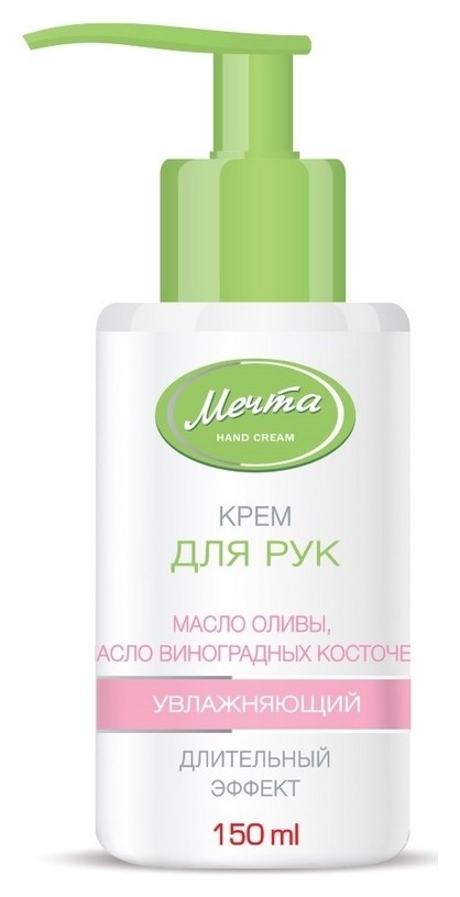 

Крем для рук увлажняющий с маслом оливы и виноградных косточек
