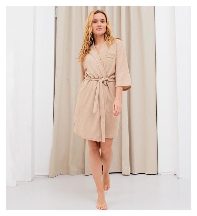 

Халат женский бежевый Kaftan "Sweet Home", р