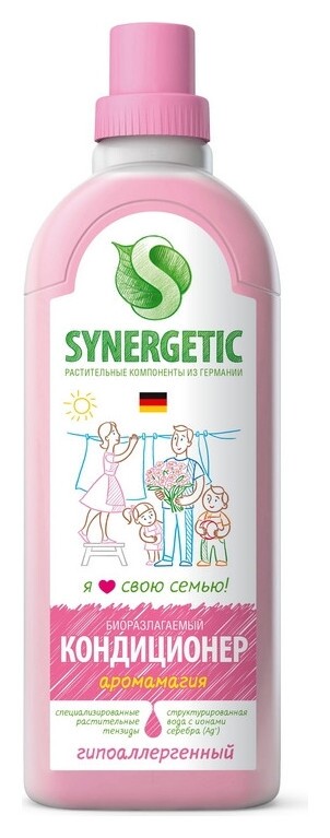 Кондиционер для белья Synergetic аромамагия 1л   Synergetic