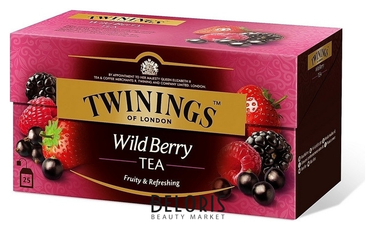 Чай Twinings Wild Berries, 25 пакетиков Twinings