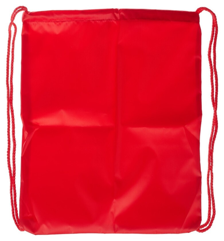 Мешок для обуви №1school 1 отд,полиэстер, 350x420 мм, красный  №1 School