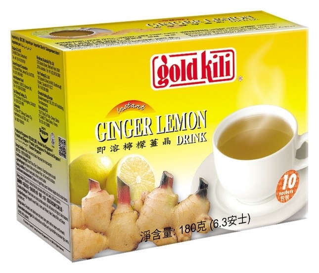 

Чай Gold Kili имбирный напиток с лимоном и мёдом быстрорастворим, 10саше/уп