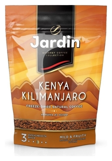 Кофе Jardin кения килиманджаро растворимый, пакет 150 г. Jardin