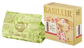 Чай Basilur китайский чай молочный улун, зеленый, 100 пакетиков Basilur