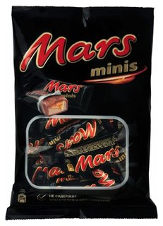 Шоколадный батончик Mars мини 182г Mars