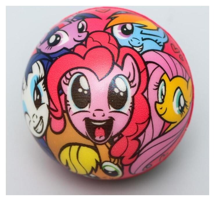 Мягкий мяч "Друзья" My Little Pony 6,3см  Hasbro