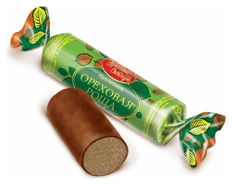 Конфеты батончики ореховая роща, 5кг  Красный октябрь