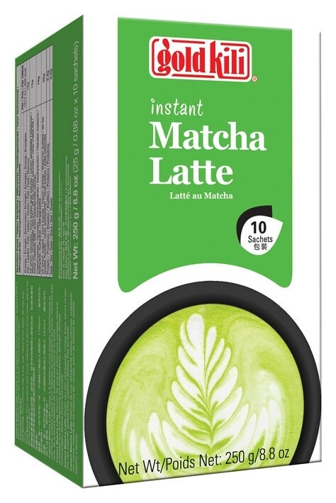 Чай Gold Kili матча латте напиток быстрорастворимый, 10пак/уп  Gold kili