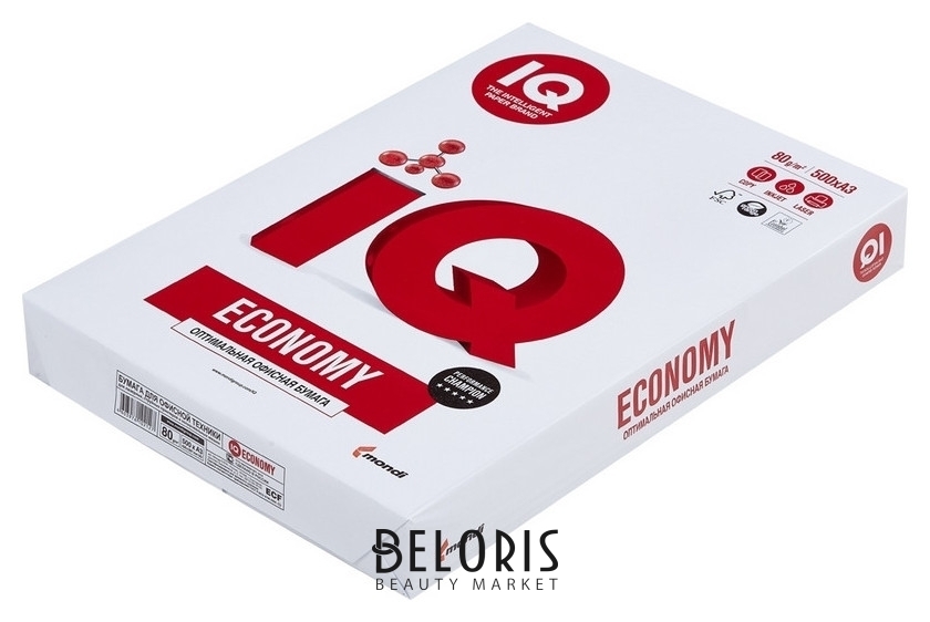 Бумага IQ Economy (А3, марка С, 80 г/кв.м, 500 л) Iq