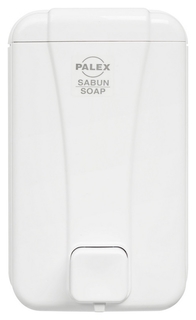 Дозатор для жидкого мыла Palex 3430-0 пластик белый 1000 мл Palex