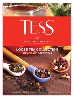 Чай Tess коллекция превосходного чая 9 видов листовой, 350г 1183-12 Tess