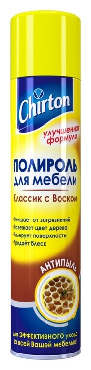 Полироль для мебели Chirton антипыль 300мл аэрозоль  Chirton