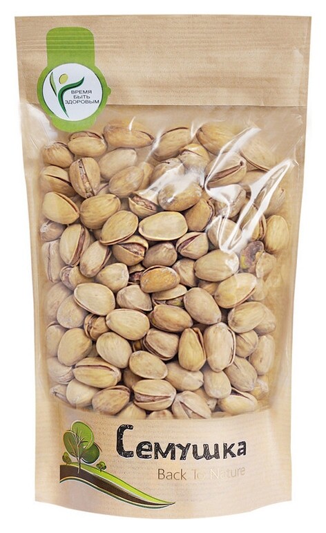 Орехи фисташки семушка жарен.солен., 220г  Семушка