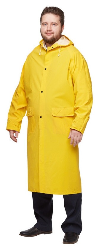 Спец.костюм плащ ПВХ (Желтый) Xxxl, шт  