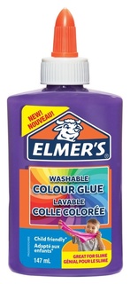 Клей для слаймов Elmers цветной фиолетовый 147 мл, 2109502 Elmers
