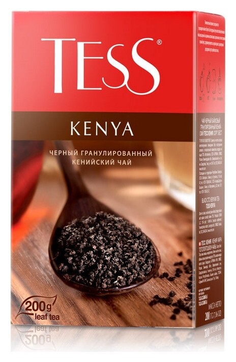 Чай Tess Kenya гран. черный,200г 1250-12  Tess