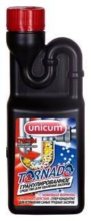 Средство для прочистки труб Unicum торнадо для удаления засоров 600 гр UNICUM