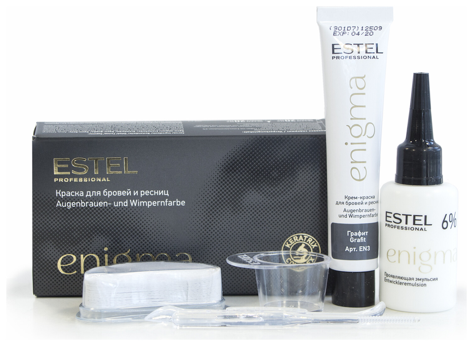Краска для бровей и ресниц "Enigma" отзывы
