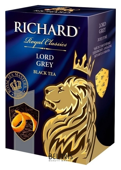 Чай Richard Lord Grey черный листовой, 90г Richard