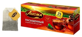 Чай лисма насыщенный инд.пакет 25x1,8г Лисма