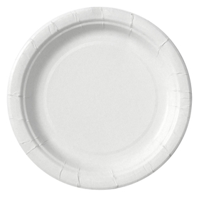 Тарелка из ламинированной бумаги д 180 мм, 50шт/уп Комус