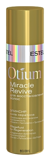 Эликсир для волос Сила кератина Estel Professional Otium Miracle Revive