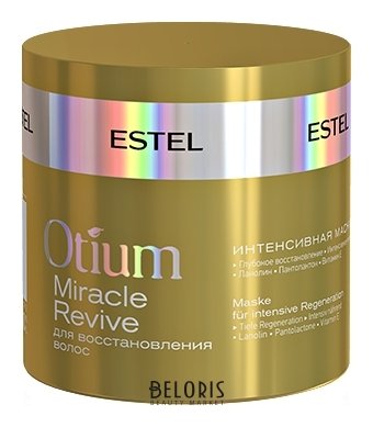 Интенсивная маска для восстановления волос Estel Professional Otium Miracle Revive