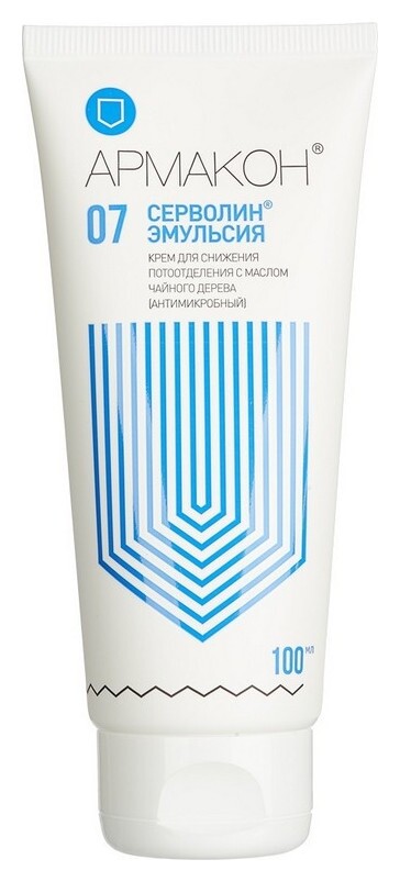 Крем защитный армакон серволин эмульсия 100мл 1208  Армакон