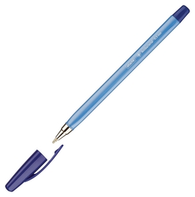 Ручка шариковая Attache Antibacterial А04 масляная, треуг, 0,5мм, синяя Attache