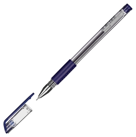 Ручка гелевая Attache Gelios-030 синий стерж, игольчатый, 0,5мм Attache