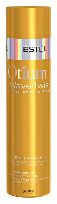 Крем-шампунь для вьющихся волос Estel Professional Otium Wave Twist