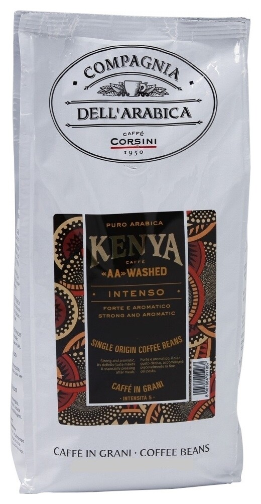 Кофе в зернах Compagnia Dell`arabica Puro Arabica Kenya AA Washed, 500г  Compagnia Dell` Arabica
