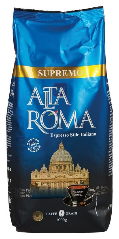 

Кофе Altaroma Supremo в зернах, 1 кг