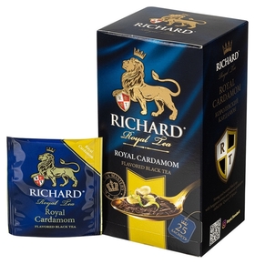 Чай Richard Royal Cardamom черн., 25 пак 12403 Richard