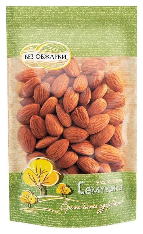 Орехи миндаль семушка сушеный, 120г  Семушка