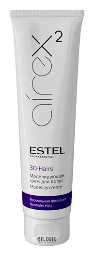Моделирующий крем для волос 3D-Hairs Estel Professional Airex
