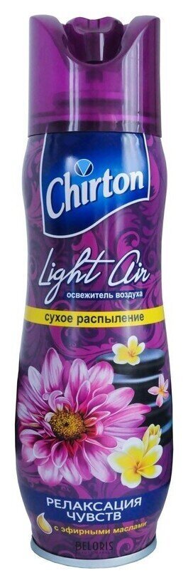 Освежитель воздуха Chirton Light Air релаксация чувств 300мл сухое распылен Chirton