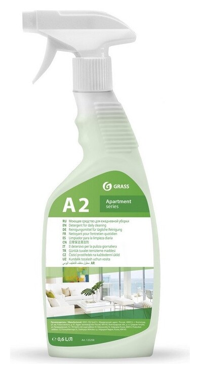 Профхим интерьер щел для ежеднев уборки Grass/apartment Series а2+, 0,6л_т/р  Grass