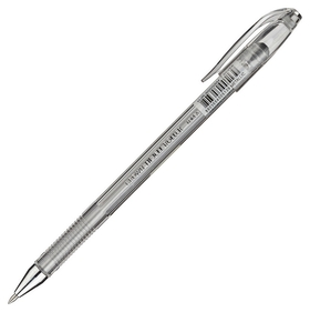 Ручка гелевая серебро металлик Crown, 0,7мм Crown