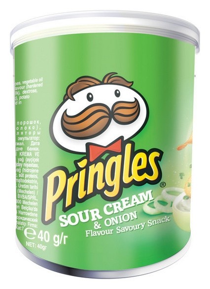 Чипсы Pringles со вкусом сметаны и лука 40г