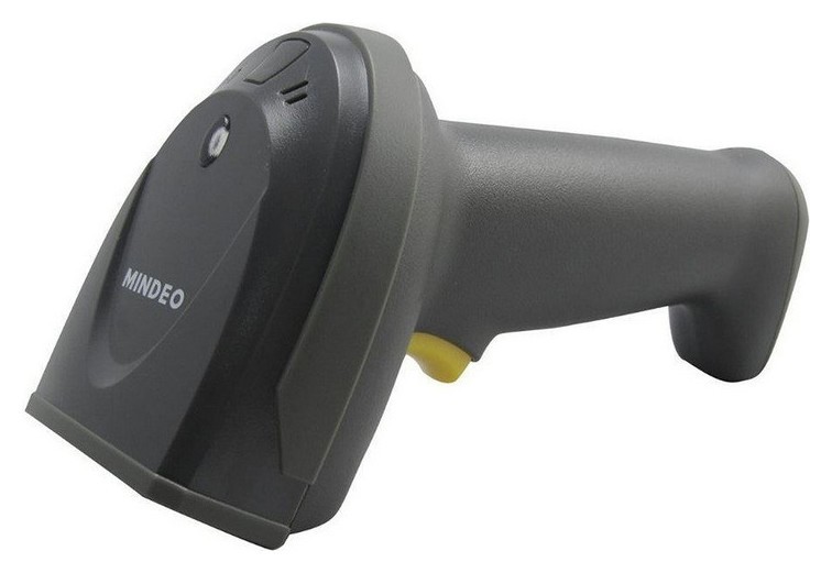 Сканер ШК Mindeo Md6000at ручной, 2D имидж, серый, подставка, USB Mindeo