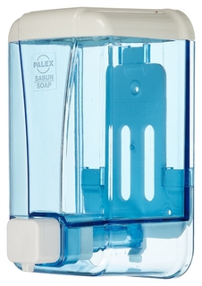 Дозатор для жидкого мыла Palex 3430-1 пластик прозрачный 1000 мл Palex