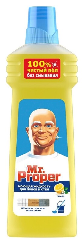 Универсальное чистящее средство Mr.proper лимон 750мл, 363584        Mr. Proper