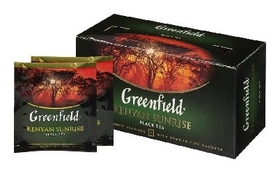 Чай Greenfield кениан санрайз черный 2гx25пак 0489-15,420994 Greenfield