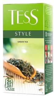 Чай Tess стайл зеленый, 25пак 1179-10 Tess