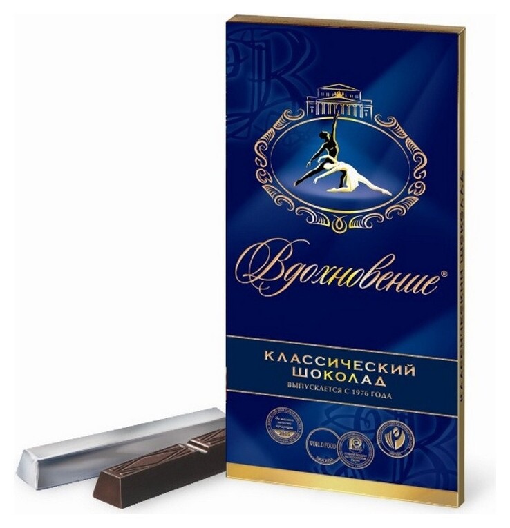 Шоколад вдохновение классический 100г.  Бабаевский