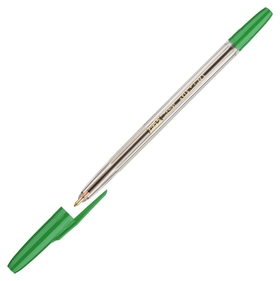 Ручка шариковая Attache Corvet зеленая, 0,7мм Attache