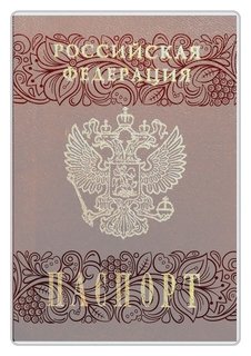 Обложка для паспорта с матовым рисунком, 134x188 мм  2203.180.м Dps Kanc