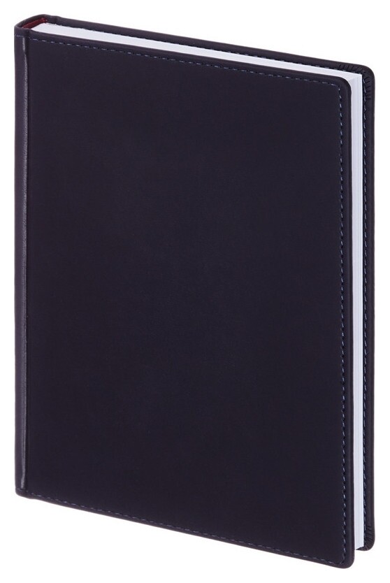 Ежедневник недатированный а5+, 136л, Velvet темно-синий Navy 3-115/16  Альт