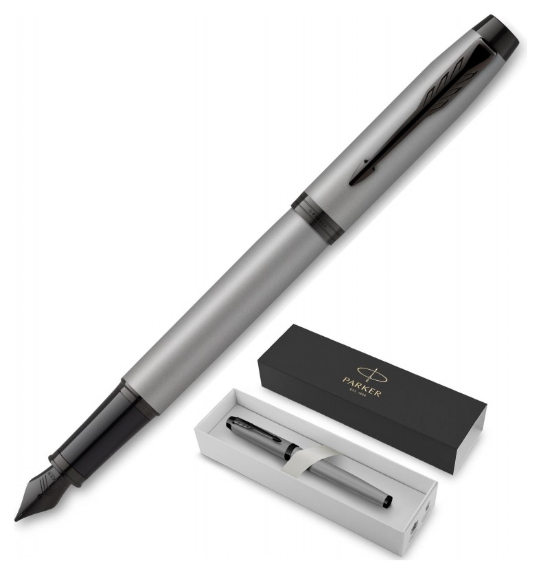 

Ручка перьевая Parker IM Achromatic Matt Grey 2127619